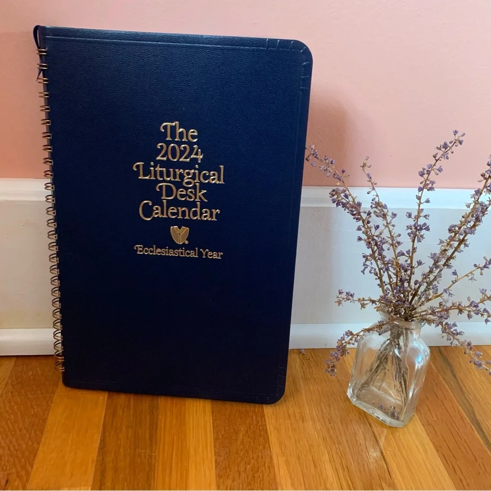 NEW Desktop Planner Liturgical Planner Navy Sleek Minimalist